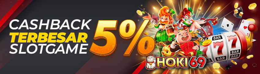 SPECIAL CASHBACK 5% SLOT DI BULAN FEBUARY 