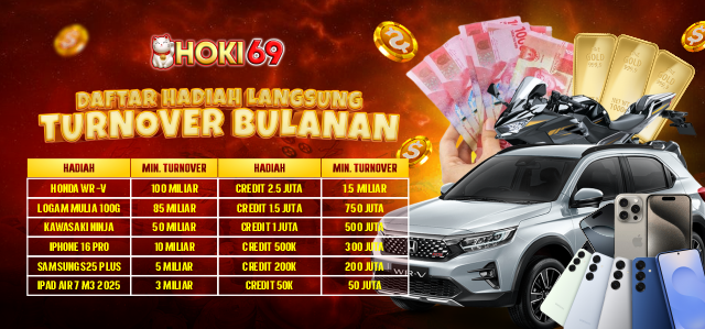 HADIAH LANGSUNG TURNOVER BULANAN