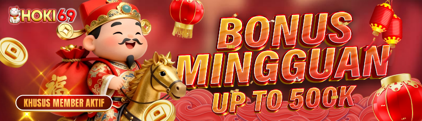 BONUS MINGGUAN  MEMBER AKTIF SLOT