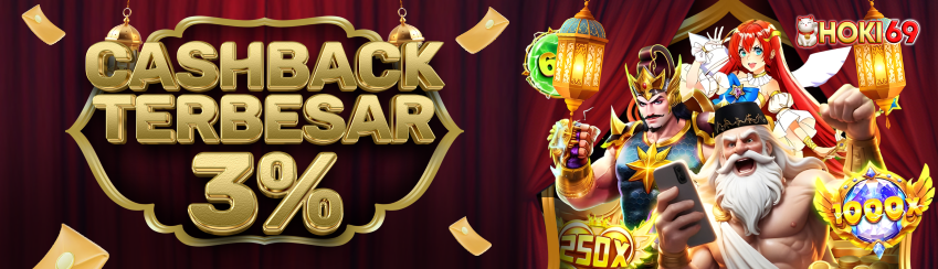 CASHBACK SLOT 3%
