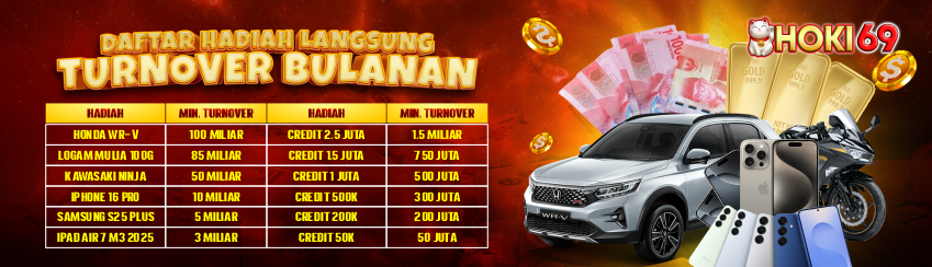 HADIAH LANGSUNG TURNOVER BULANAN